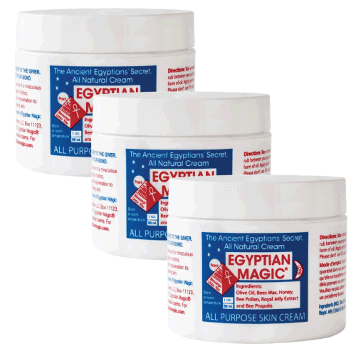 Tres tarros de Crema Mgyptian Magic (1oz) con 5% de descuento