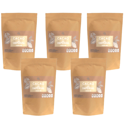 Cinco bolsas de Cacao Imperial (200g c/u) con 50% de descuento