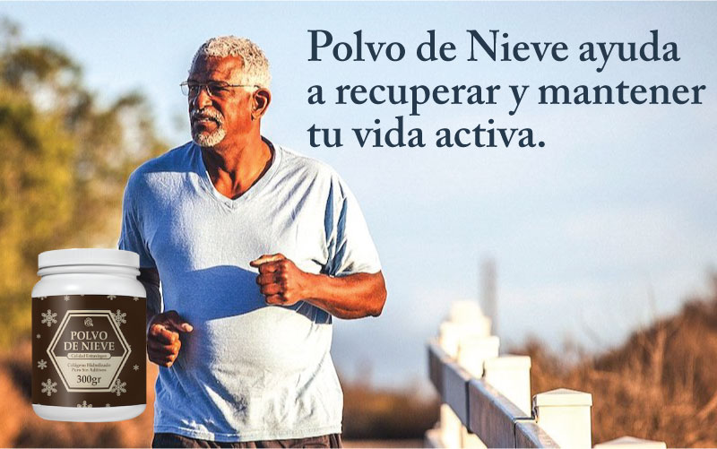 Polvo de nieve ayuda a recpuerar y mantener tu vida activa