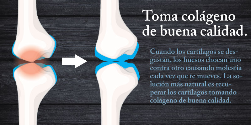 Toma colageno de buena calidad!