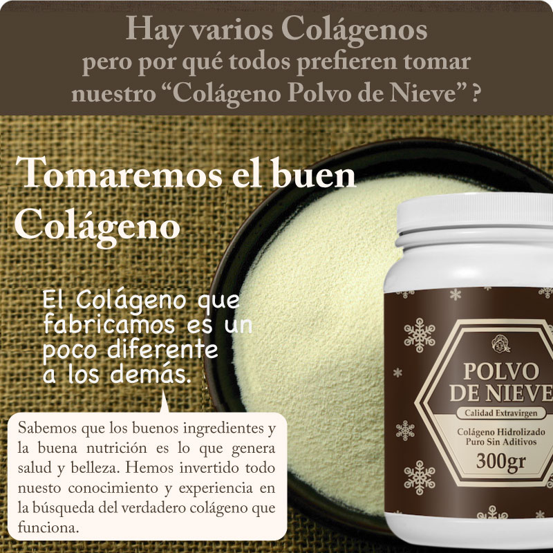Nosotros sabemos que los buenos ingredientes y la buena nutrición generan salud y belleza. Hemos invertido todo nuesto conocimiento y experiencia en la búsqueda del verdadero colágeno que funciona, y logramos un precio que permite continuar tomándolo sin invertir mucho dinero.