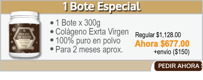 Compra 1 bote de colágeno extra virgen